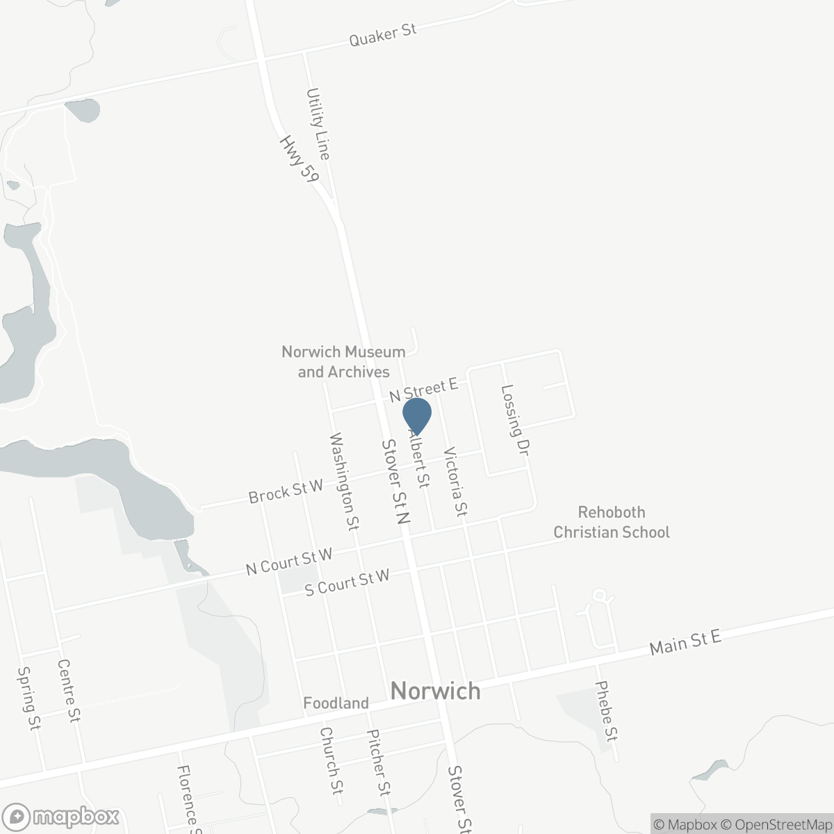 B - 32 ALBERT STREET, Norwich, Ontario N0J 1P0